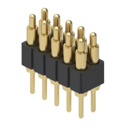 1 pcs : 838-22-010-10-001101 - CONN SPRING PISTON 10POS PCB