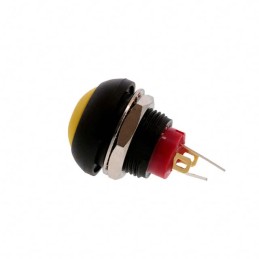 1 pcs - TE Connectivity PB6 Series Illuminated Push Button Switch, (On)-Off, Panel Mount, SPST - NO, Red LED, 50 V dc, 125V ac,