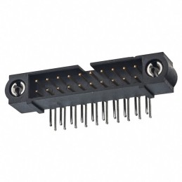 1 pcs : M80-5L12042MC - CONN HEADER R/A 20POS 2MM