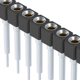 1 pcs : 316-93-164-41-007000 - CONN SOCKET 64POS 0.1 GOLD PCB