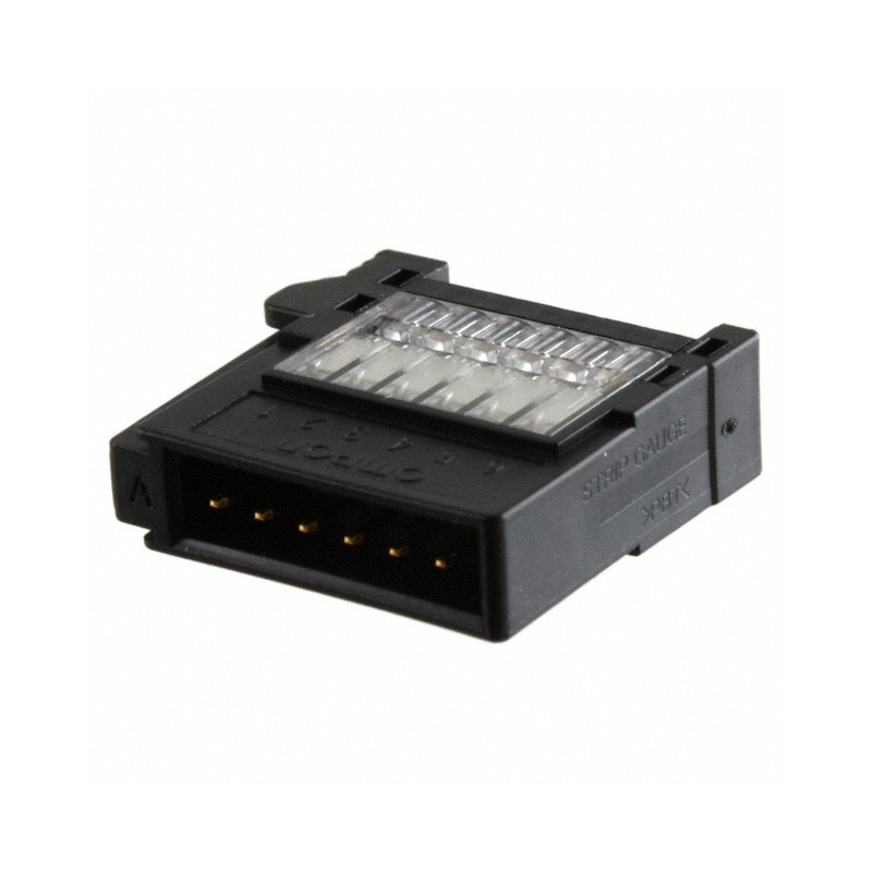 1 pcs : XN2A-1670 - CONN PLUG 6POS IDC 20-28AWG GOLD