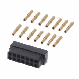 1 pcs : M80-8891405 - CONN RCPT 14POS CRIMP 22AWG GOLD