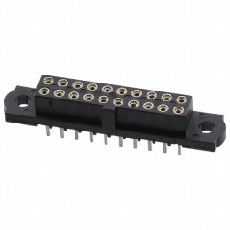 1 pcs : M80-4102001 - CONN RCPT 20POS 0.079 GOLD PCB