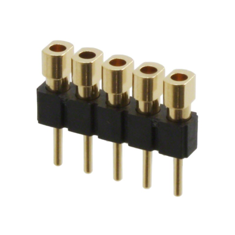 1 pcs : 800-10-005-40-002000 - CONN HEADER SMD 5POS 2.54MM