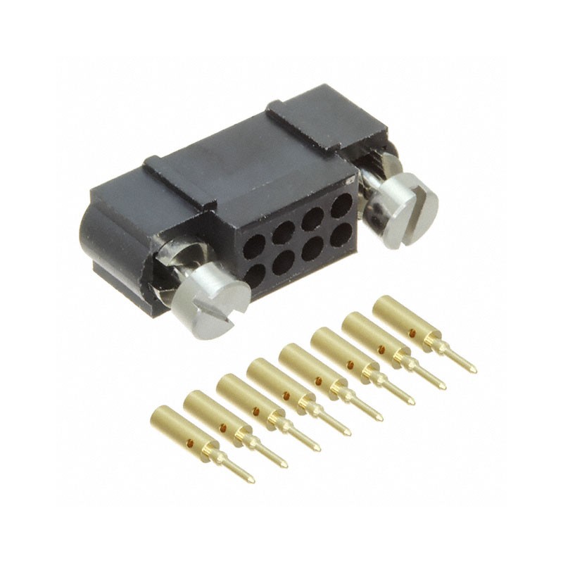 1 pcs : M80-5620805 - CONN HEADER 8P CRIMP 22AWG GOLD