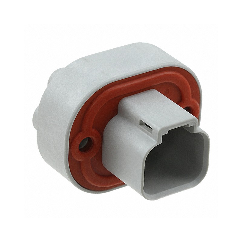 1 pcs : DT15-2P - CONN HEADER VERT 2POS 5.46MM