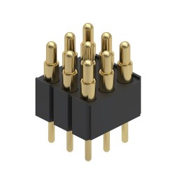 1 pcs : 804-22-009-10-004101 - CONN SPRING PISTON 9POS PCB