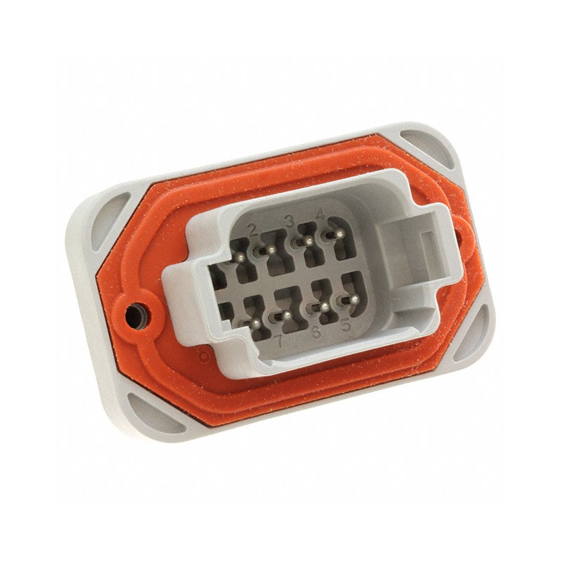 1 pcs : DT15-08PA - CONN HEADER VERT 8POS