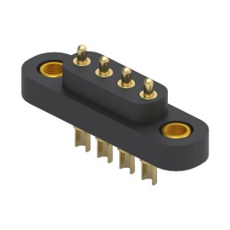 1 pcs : 868-22-004-00-011101 - CONN SPRING PISTON 4POS SLD PCB