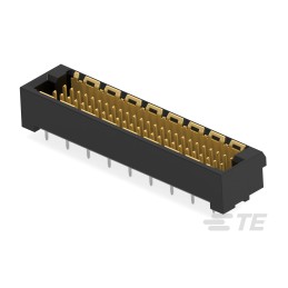1 pcs : 354182-E - 50-PIN, VERTICAL, SMT/THR