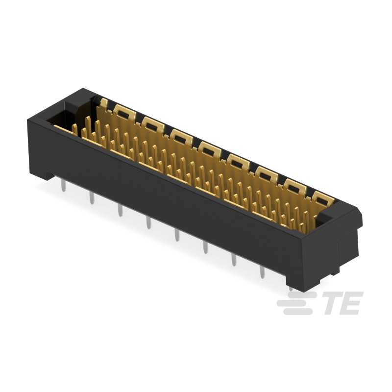 1 pcs : 354182-E - 50-PIN, VERTICAL, SMT/THR