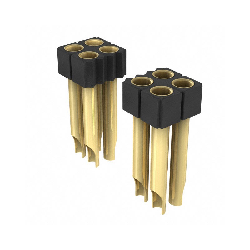 1 pcs : 803-13-006-10-007000 - CONN RCPT 6POS 0.1 GOLD PCB