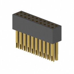 1 pcs : 853-13-020-10-003000 - CONN RCPT 20POS 0.05 GOLD PCB