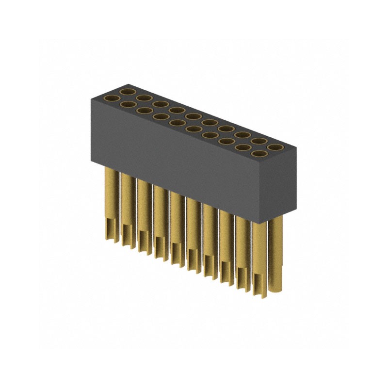 1 pcs : 853-13-020-10-003000 - CONN RCPT 20POS 0.05 GOLD PCB