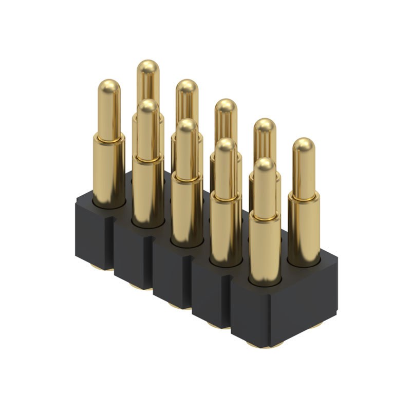 1 pcs : 839-22-010-30-001101 - CONN SPRING PISTON 10POS SMD