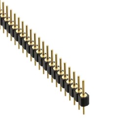 1 pcs : 800-10-050-10-001101 - CONN HEADER VERT 50POS 2.54MM