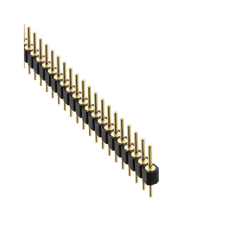 1 pcs : 800-10-050-10-001101 - CONN HEADER VERT 50POS 2.54MM