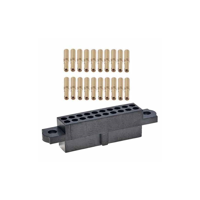 1 pcs : M80-4711405 - CONN RCPT 14POS CRIMP 24-28AWG