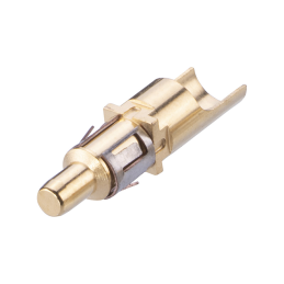 1 pcs : M80-PM5 - CONN PIN 10AWG SOLDER CUP GOLD