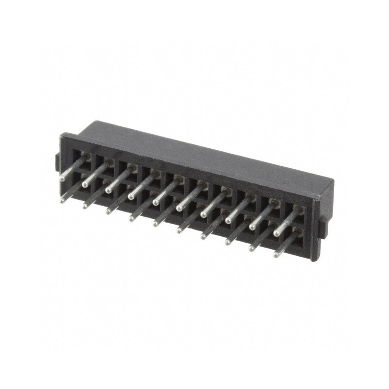 1 pcs : M80-8502042 - CONN RCPT 20POS 0.079 GOLD PCB