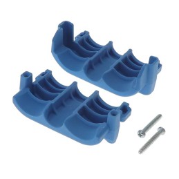 1 pcs : CCBE320 - BLUE MAXI COLOR CODED CABLE CLAM