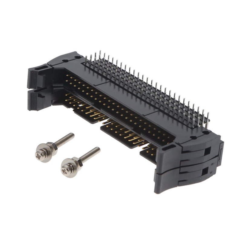 1 pcs : XG4A-5079-A - CONN HEADER R/A 50POS 2.54MM