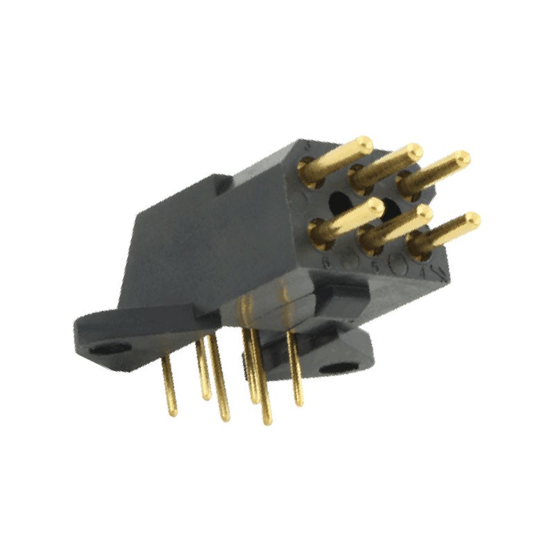 1 pcs : SMS6GE6 - CONN HEADER R/A 6POS 5.08MM