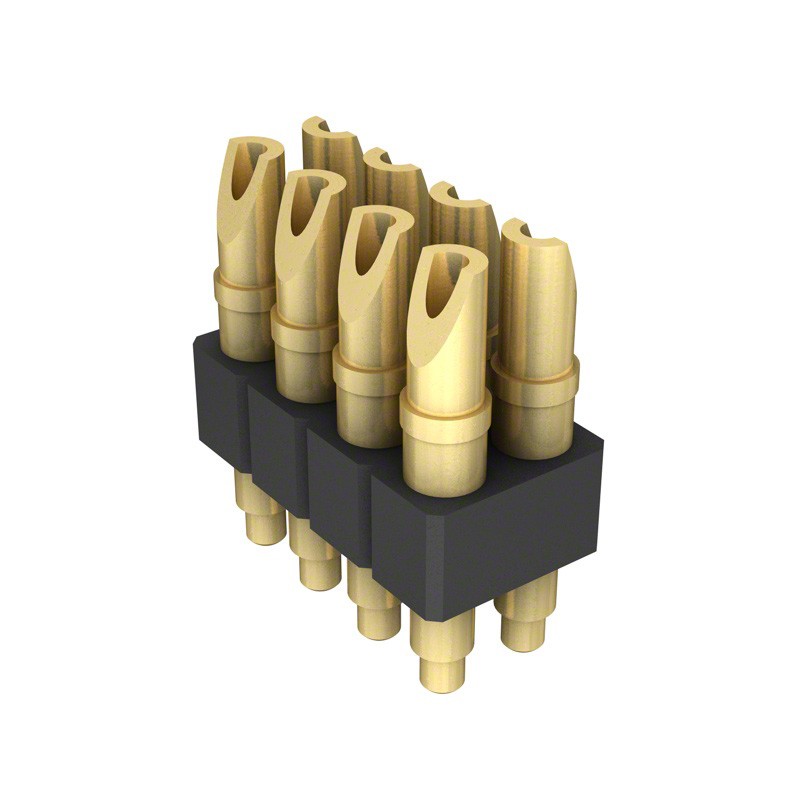 1 pcs : 826-22-008-00-005000 - CONN SPRING PISTON 8POS SLD PCB