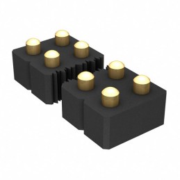 1 pcs : 406-43-206-30-068001 - CONN RCPT 6POS 0.1 GOLD SMD