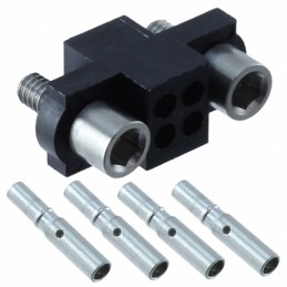 1 pcs : M80-4800442 - CONN RCPT 4POS CRIMP 22AWG GOLD