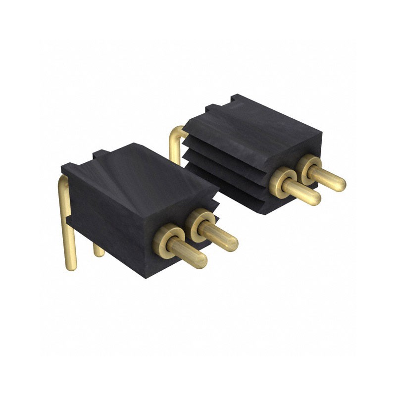 1 pcs : 854-22-010-20-001101 - CONN SPRING PISTON 10POS R/A PCB