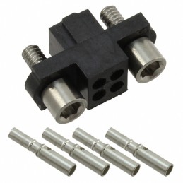 1 pcs : M80-4810442 - CONN RCPT 4P CRIMP 24-28AWG GOLD