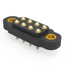 1 pcs : 847-22-008-10-011101 - 4MM PITCH DOUBLE ROW THROUGH HOL