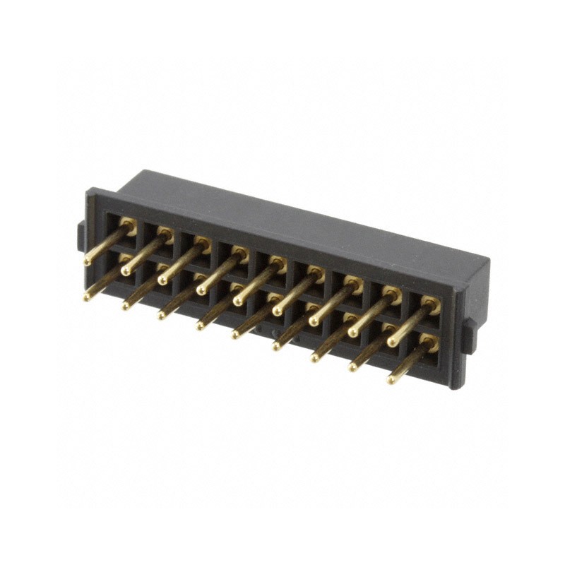 1 pcs : M80-8501845 - CONN RCPT 18POS 0.079 GOLD PCB
