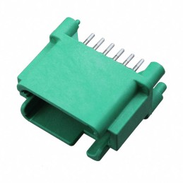 1 pcs : DTF15-12PC - CONN HEADER VERT 12POS 4.44MM