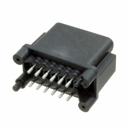 1 pcs : DTF15-12PB - CONN HEADER VERT 12POS 4.44MM