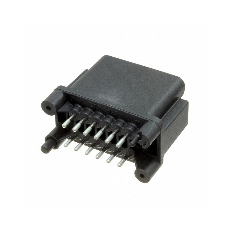 1 pcs : DTF15-12PB - CONN HEADER VERT 12POS 4.44MM