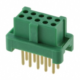 1 pcs : G125-FV11005L0P - CONN RCPT 10POS 0.049 GOLD PCB