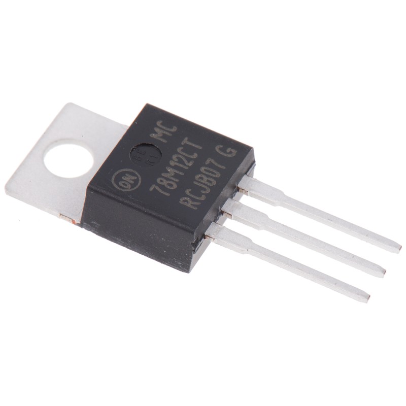 1 pcs - onsemi MC78M12CTG, 1 Linear Voltage, Voltage Regulator 700mA, 12 V 3-Pin, TO-220