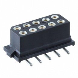 1 pcs : M80-6811042 - CONN RCPT 10POS 0.079 GOLD SMD