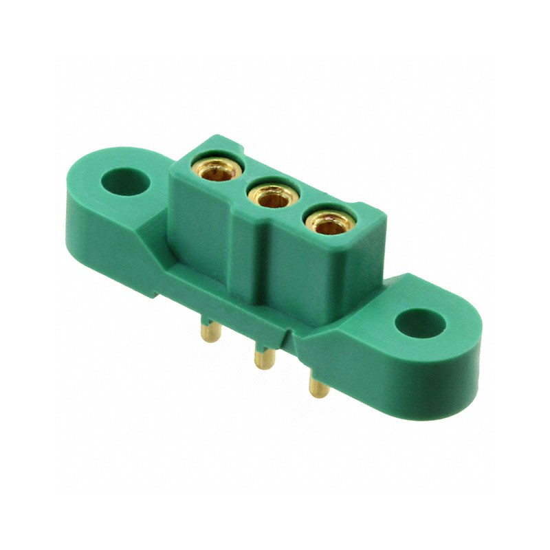 1 pcs : M300-FV1034500 - CONN RCPT 3POS 0.118 GOLD PCB