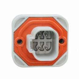 1 pcs : DT15-4P - CONN HEADER VERT 4POS 4.44MM