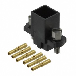 1 pcs : M80-4660605 - CONN RCPT 6P CRIMP 24-28AWG GOLD