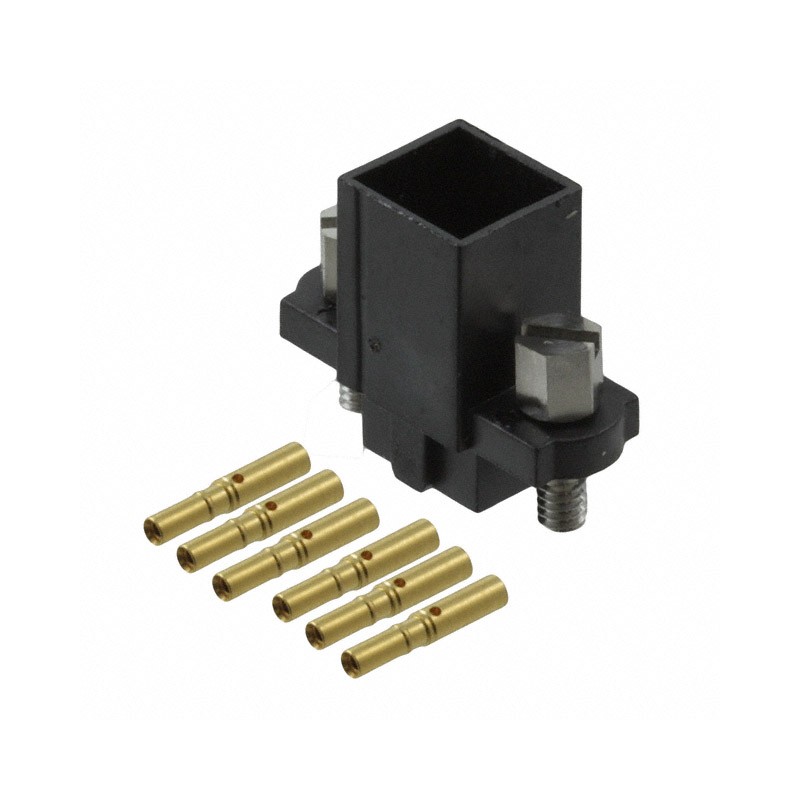 1 pcs : M80-4660605 - CONN RCPT 6P CRIMP 24-28AWG GOLD