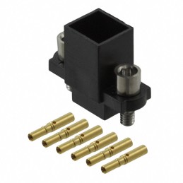 1 pcs : M80-4860605 - CONN RCPT 6P CRIMP 24-28AWG GOLD