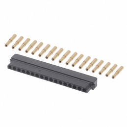 1 pcs : M80-8981705 - CONN RCPT 17POS CRIMP 24-28AWG