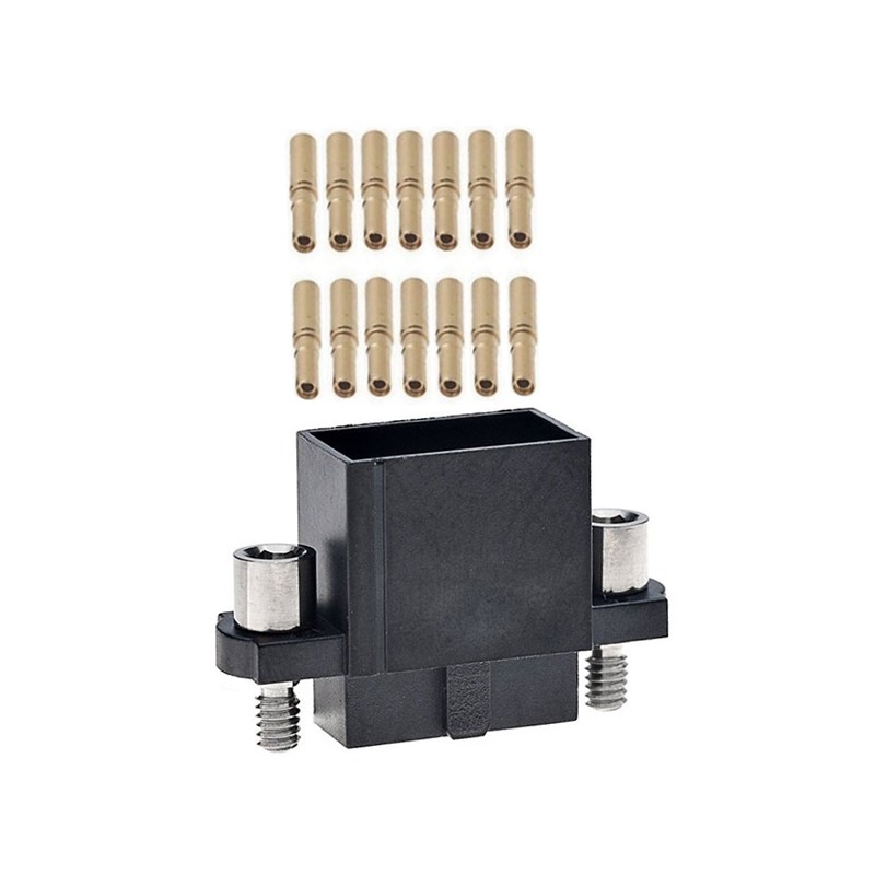 1 pcs : M80-4861442 - CONN RCPT 14POS CRIMP 24-28AWG