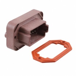 1 pcs : DT15-12PD - CONN HEADER VERT 12POS 4.44MM