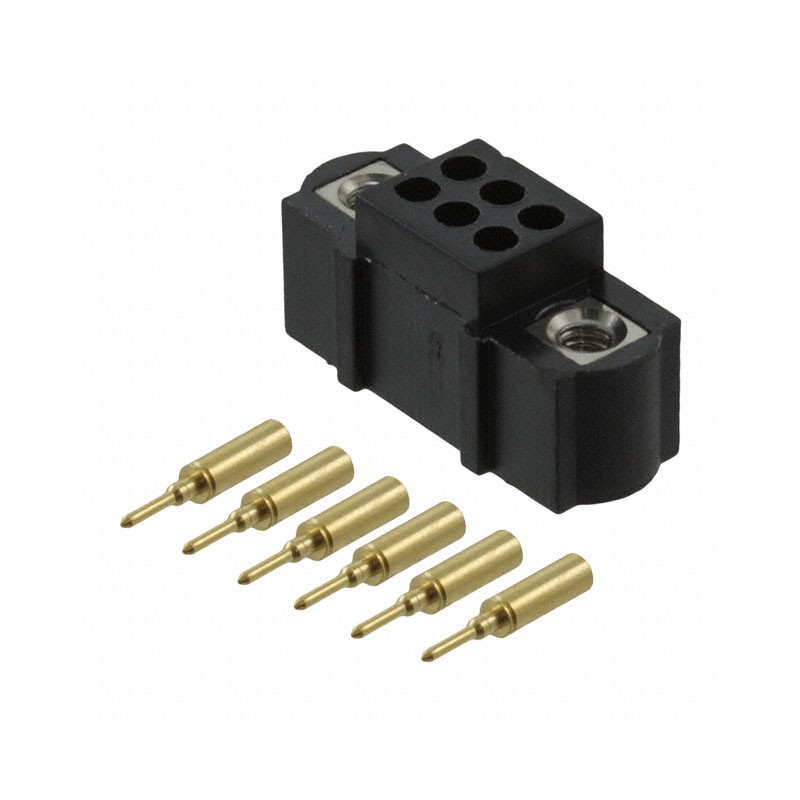 1 pcs : M80-5610605 - CONN HEADER 6POS CRIMP 24-28AWG