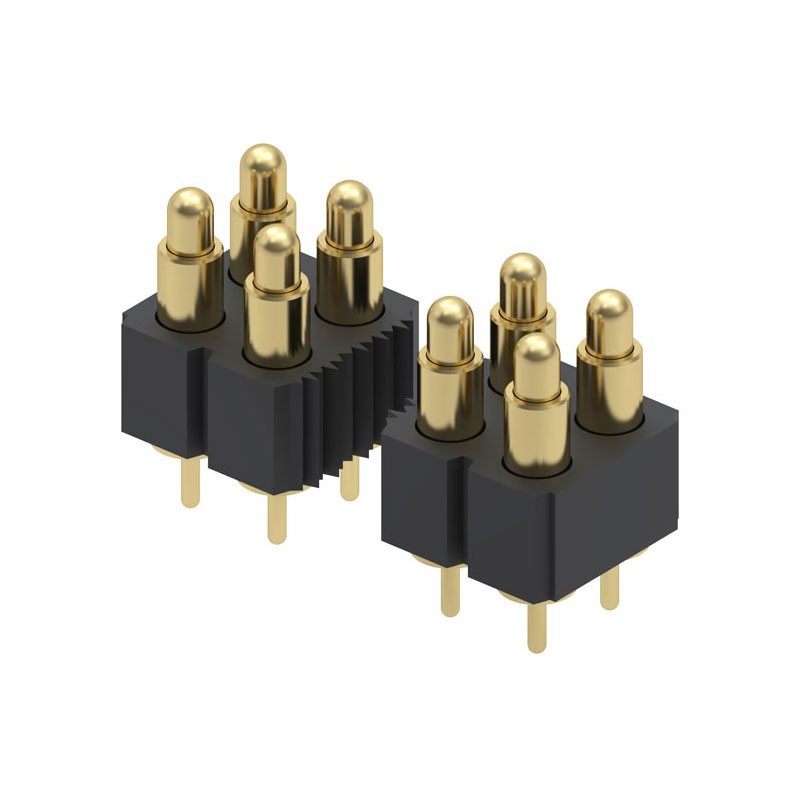 1 pcs : 818-22-016-10-000101 - CONN SPRING PISTON 16POS PCB